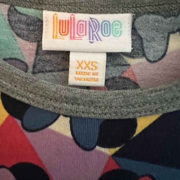 Disney Minnie Mouse LuLaRoe Women’s XXS Randy style top NWT - Picture 4 of 8